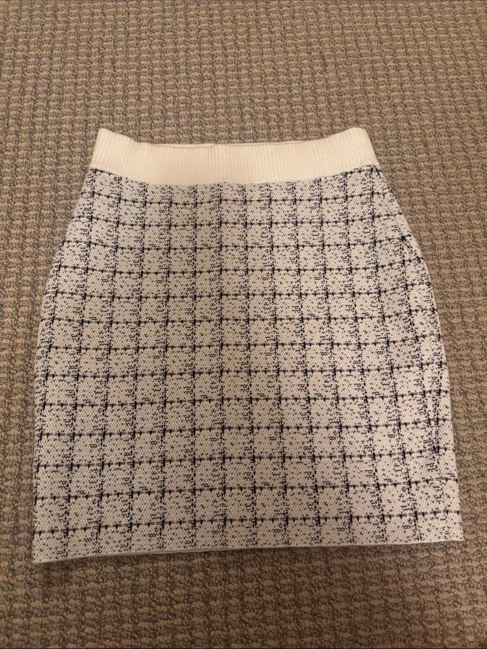 Babaton knit pencil skirt